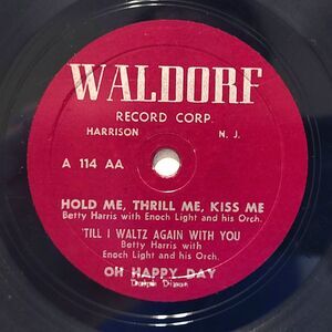 Betty Harris Enoch Light 78 RPM EP - Untitled (6 Tracks) - Waldorf 114 V '52